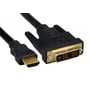 Кабель і перехідник Cablexpert HDMI-DVI 4.5м Polibag (CC-HDMI-DVI-15): Тип кабель