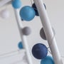 Гирлянда Cotton ball lights на 50 шаров 7,5м, Sailor Blue: Количество ламп 50