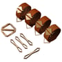 Набір для зв'язування LOCKINK Hogtie Set - Brown