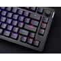 Клавіатура HyperX Alloy Rise 75 PBT HX Red USB Black (7G7A4AA): Додатково бесшумная, подсветка клавиш