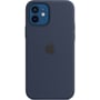 Чехол для iPhone Apple Silicone Case with MagSafe Deep Navy (MHL43) for iPhone 12/iPhone 12 Pro