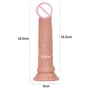 Фаллоимитатор Lovetoy 7" Dual-Layered Liquid Silicone Nature Cock, Flesh: Наличие вибрации Нет