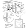 Духова шафа електрична Electrolux EOF3H50BK: Кількість режимів нагріву 8
