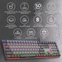 Клавіатура GamePro MK145R Red Switch Low Profile Dark Gray фото 8