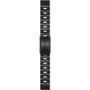 Ремінець Garmin QuickFit 22mm Watch Bands Vented Titanium Bracelet with Carbon Grey DLC Coating (010-12863-09)