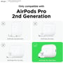 Чохол для навушників Elago Silicone Hang Case Black (EAPP2SC-HANG-BK) для Apple AirPods Pro 2: Cумісність AirPods Pro 2