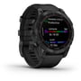 Смарт-часы Garmin Fenix 7 Solar Slate grey with black band (010-02540-11): Тип гаджета Взрослые смарт часы