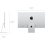 Аксессуар для Mac Apple Studio Display Standart Glass with Tilt adjustable stand (MK0U3) 2022