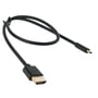 Кабель и переходник Extradigital micro HDMI to HDMI, 0.5m, v 2.0, 36 AWG, Gold, PVC (KBD1678): Длина кабеля 0.5 м