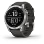 Смарт-часы Garmin Fenix 7 Silver with Graphite Band (010-02540-01)