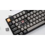 Клавіатура Keychron K1 87 keys, Gateron RED, RGB, Black (M1_KEYCHRON): Додатково подсветка клавиш, бесшумная