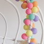 Гірлянда Cotton ball lights на 50 куль 7,5м, Ice Cream: Тип Бавовняні кульки