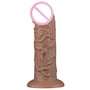 Фаллоимитатор LoveToy Realistic Chubby Dildo Brown 10.5"