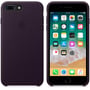 Чохол для iPhone Apple Leather Case Dark Aubergine (MQHQ2) for iPhone 8 Plus/iPhone 7 Plus: Матеріали шкіра