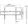 Кронштейн для ТВ ITech PLB-60: Тип фиксированный