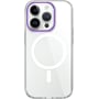 Чохол для iPhone WIWU Crystal MagSafe Clear/Purple для iPhone 15 Pro Max (ZYS-013): Тип аксесуара чехол