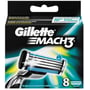 Gillette Mach3 Turbo Змінні касети для гоління 8 шт