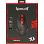 Мишка Redragon Pegasus USB Black (74806): Ергономіка симетрична для лівшів