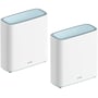 Маршрутизатор Wi-Fi D-Link EAGLE PRO AI 2-Pack (M32-2): Количество LAN портов 2