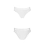 Трусики с прозрачной вставкой Passion PS002 PANTIES white, size XL: Материал Хлопок