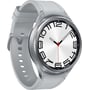 Смарт-часы Samsung Galaxy Watch 6 Classic 47mm Silver with Hybrid Eco-Leather Silver Band (SM-R960NZSA)