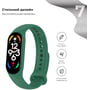 ArmorStandart New Style Army Green (ARM61900) for Xiaomi Mi Smart Band 5/6/7: Особенности Водостойкость, Регулируемая длина