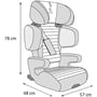 Автокрісло Renolux Renofix2 i-Size Passion (451020): Група 2/3 (15-36 кг)