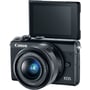 Canon EOS M100 kit (15-45mm) IS STM Black Офіційна гарантія: Карти пам'яті SD, SDHC, SDXC