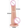 Фаллоимитатор LoveToy Sliding-Skin Dual Layer Dong 7.5" Flesh: Назначение Вагинальные