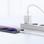 Зарядное устройство Baseus USB-C Wall Charger Super Si 25W White with Cable USB-C to USB-C (TZCCSUP-L02): Особенности Power Delivery (PD), Быстрая зарядка, USB-C