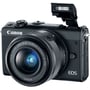 Canon EOS M100 kit (15-45mm) IS STM Black Офіційна гарантія: Інтерфейс підключення micro USB