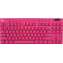 Клавіатура Logitech G Pro X TKL Lightspeed Tactile Magenta (920-012159)