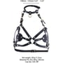 Портупея на груди LOCKINK Sevanda Queen Chest Harness with Removable Bra: Застосування На грудь