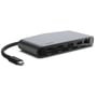 Адаптер Belkin Adapter USB-C to 2xHDMI+RJ45+2xUSB Thunderbolt 3 Mini Dock Black (F4U098BT): Интерфейс подключения USB-C