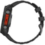 Смарт-годинник Garmin Fenix 8 AMOLED 47mm Slate Grey with Black Silicone Band (010-02904-00): Матеріал корпуса нержавеющая сталь