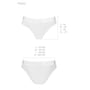 Трусики с прозрачной вставкой Passion PS002 PANTIES white, size XL: Вид Трусы