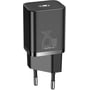 Зарядное устройство Baseus USB-C Wall Charger Super Si 25W Black (CCSP020101)