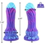 Фаллоимитатор-насадка Hismith 7.48" Silicone Dildo HSA140 Monster Series: Длина проникновения, см 17.5