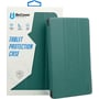 Аксессуар для iPad BeCover Case Book Tri Fold Hard Dark Green for iPad 10.2 2019-2021/iPad Air 2019/Pro 10.5 (709656): Особенности Складывается в подставку, Приятен на ощупь, Надежная защита от царапин и загрязнений, защита спереди, сзади и в углах