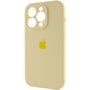 Чехол для iPhone Mobile Case Silicone Case Full Camera Protective Mellow Yellow for iPhone 15 Pro Max: Тип аксессуара чехол