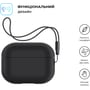 Чохол ArmorStandart Silicone Case with straps Black (ARM68608) для Apple Airpods Pro 2: Тип Чехол