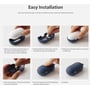 Чохол для навушників Ringke TPU Case Shockproof with Belt Navy (RCS4613) for Samsung Galaxy Buds / Galaxy Buds+: Матеріал Термопластичний поліуретан