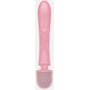 Вибратор-кролик + массажер 2в1 Satisfyer Triple Lover Рink: Диаметр, см 3.8