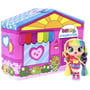 Игровой набор Decora Girlz с куклой Decora Дизайнерский магазин наклеек (D1009): Высота, см 12.7