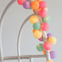 Гирлянда Cotton ball lights на 50 шаров 7,5м, Ice Cream: Количество ламп 50