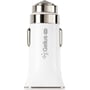 Зарядний пристрій Gelius USB Car Charger 2xUSB Pro Apollo 3.1A with microUSB Cable White (GP-CC01)