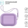 Чехол ArmorStandart Silicone Case with straps Pink Purple (ARM68613) for Apple Airpods Pro 2: Тип Чехол