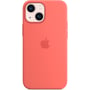 Чехол для iPhone Apple Silicone Case with MagSafe Pink Pomelo (MM1V3) for iPhone 13 mini: Материалы Силикон