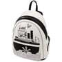 Рюкзак Loungefly Disney - Mickey Mouse Steamboat Willie Music Cruise Mini Backpack (WDBK1657): Спинка Мягкая (без ребер жесткости)