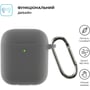 Чохол ArmorStandart Ultrathin Silicone Case With Hook Advanced Ash (ARM59677) для Apple AirPods 2: Тип Чехол